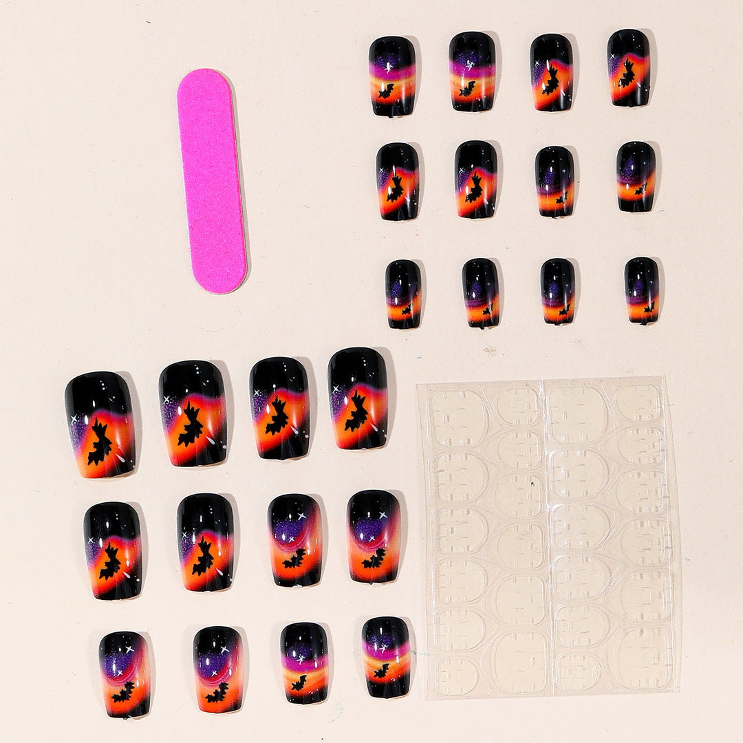 Spooky Halloween-Themed Nail Art Extensions Kalsten