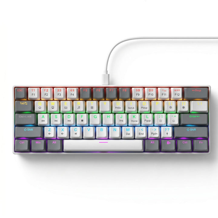 Compact Wired RGB Mechanical Gaming Keyboard Kalsten