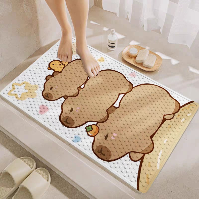 Cartoon Animal Bath Mat Kalsten