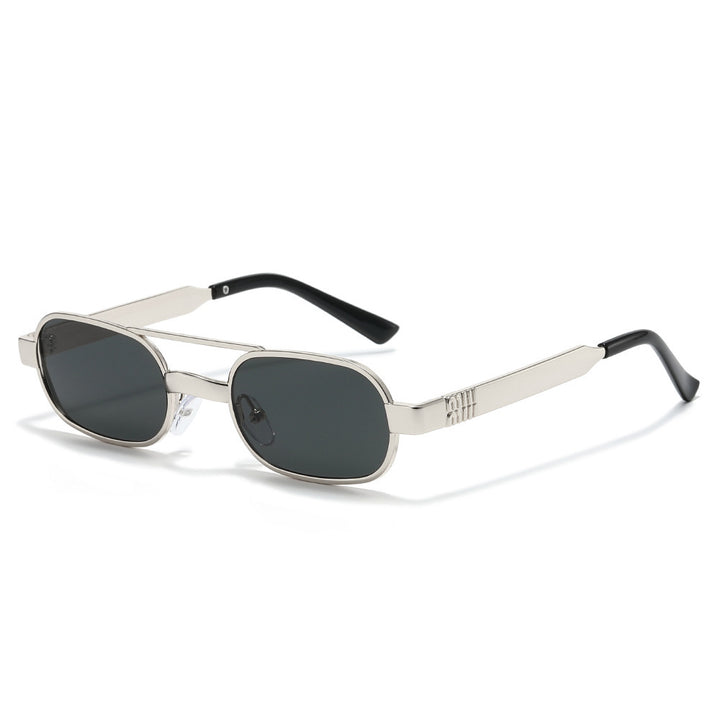 Fashion-Forward Retro Oval Frame Sunglasses Kalsten