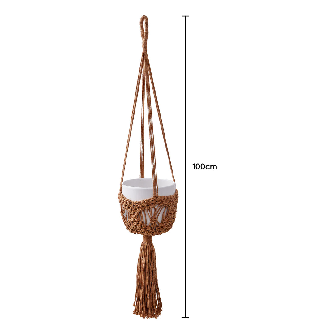 Stylish Macramé Hanging Planter