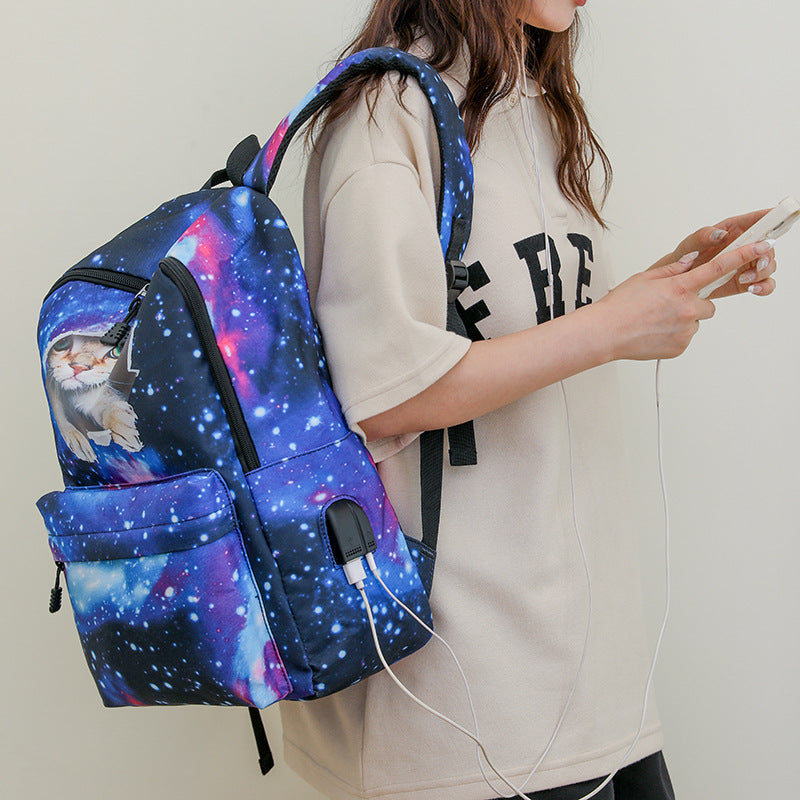 Cat-Themed Adventure Backpack Kalsten