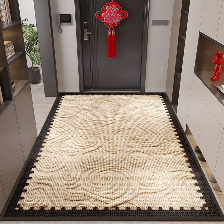 Decorative Swirled Pattern Entry Mat Kalsten