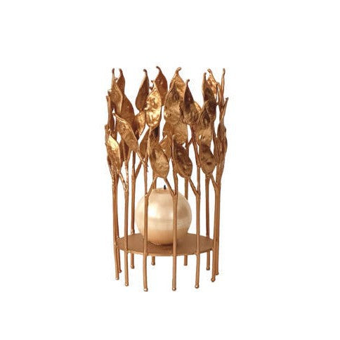 Artistic Leaf Candle Holder