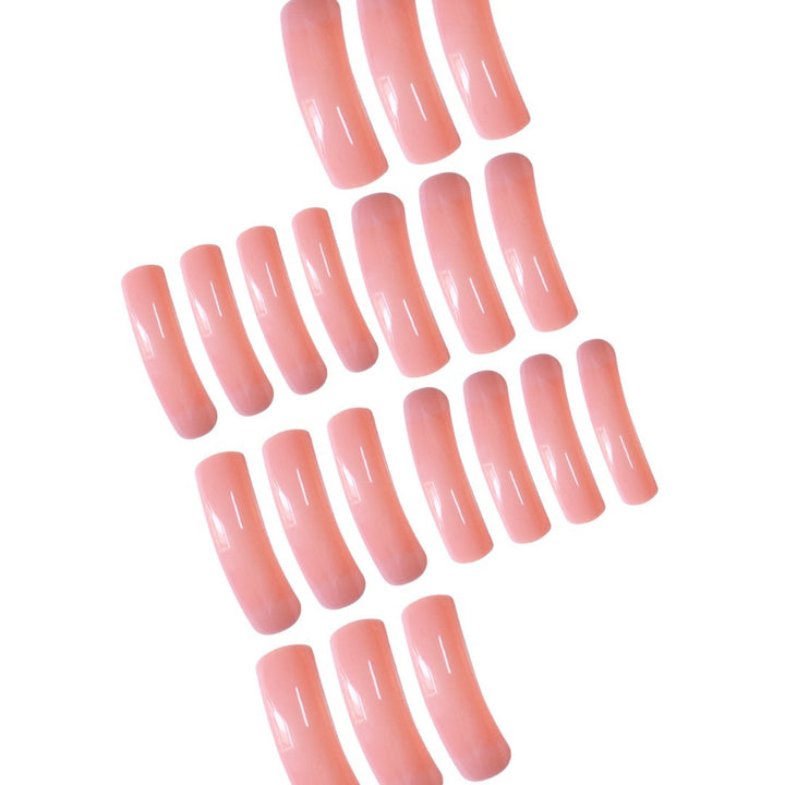 Glossy Long Press-On Nail Extensions Kalsten