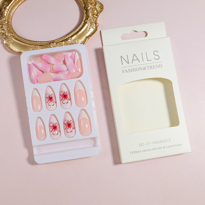 Premium Press-On Nail Set with Decorative Accents Kalsten