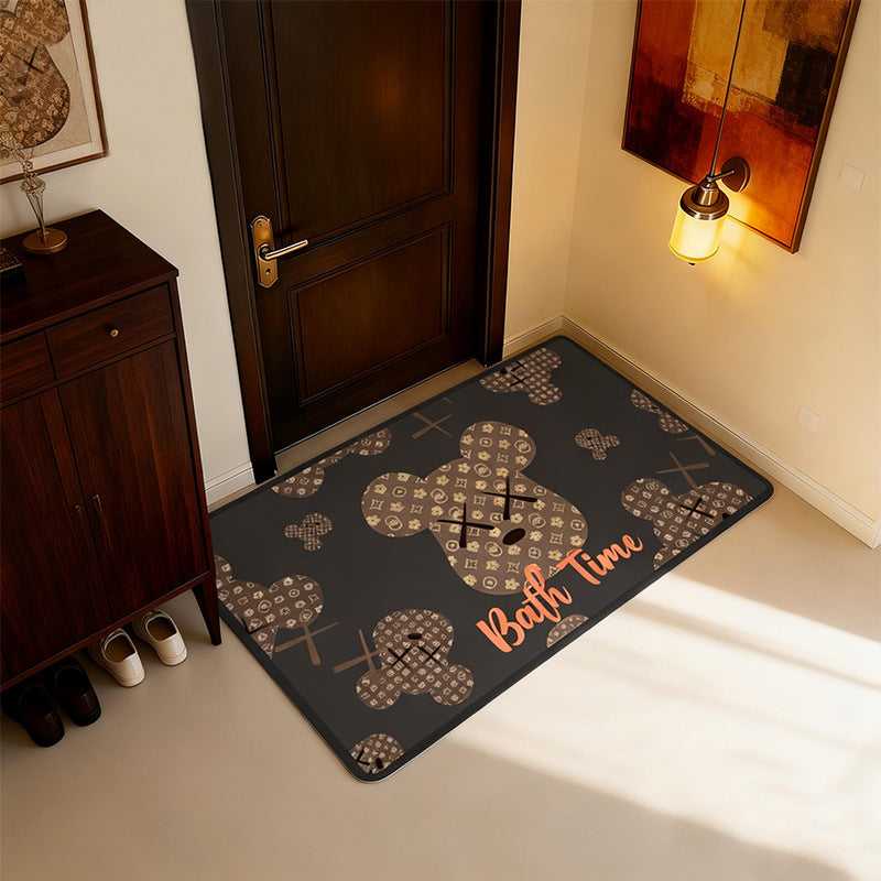 Decorative Cartoon-Themed Floor Mat Kalsten