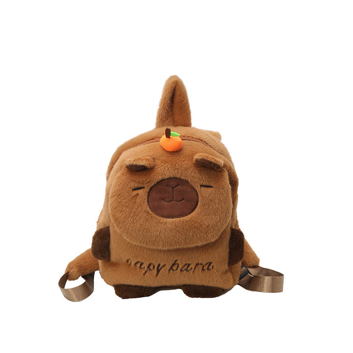Plush Backpack in Capybara Design Kalsten