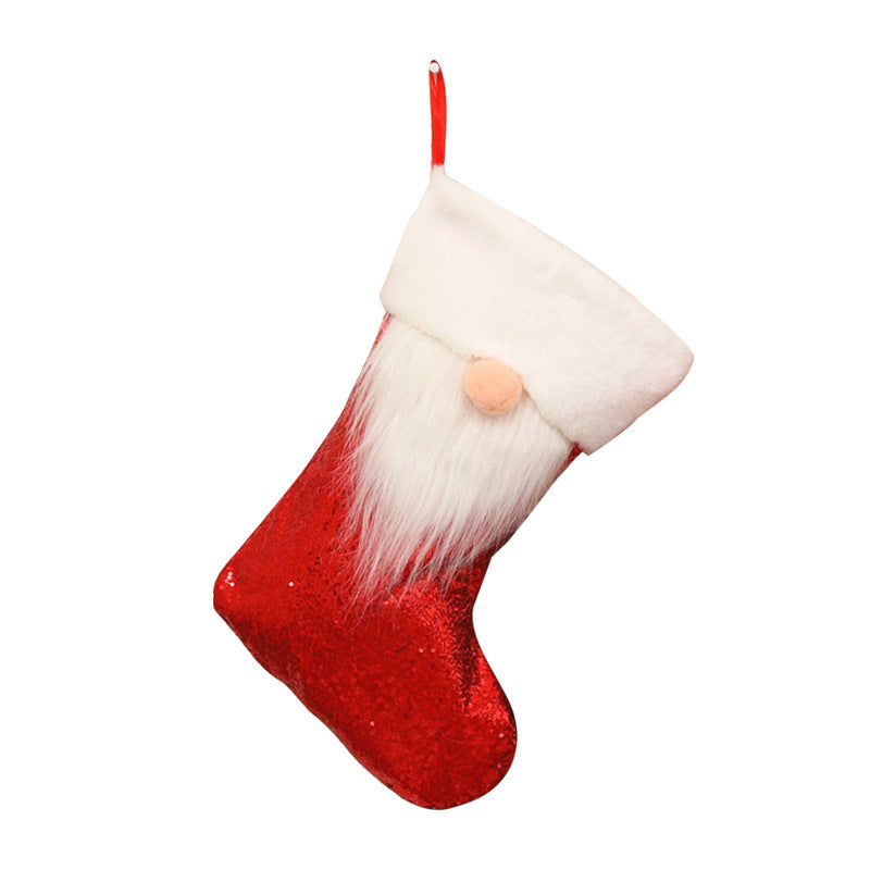 Festive Plush Christmas Stocking Set