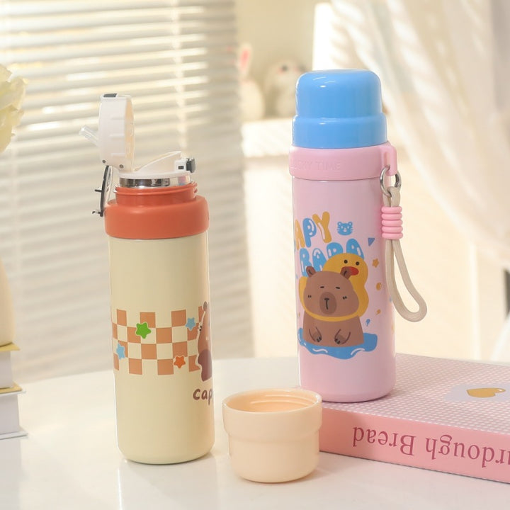 Unisex Thermos Bottle with Animal Design Kalsten