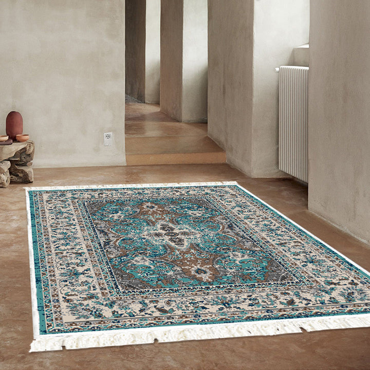 Vintage Floral Area Rug Kalsten