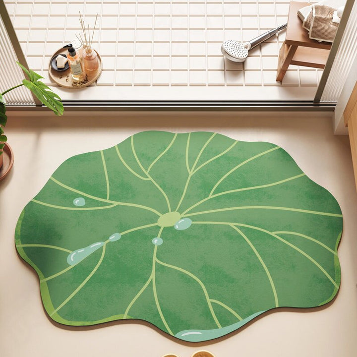 Playful Bear-Themed Plush Bath Mat