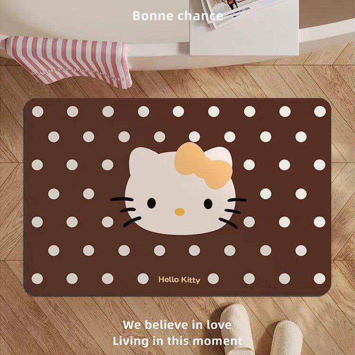 Cute Cartoon Rabbit Themed Area Rug