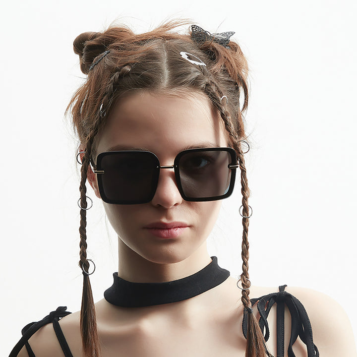 Women square sunglasses with elegant frame and UV protection Kalsten