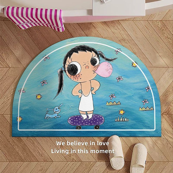 Cartoon-Themed Area Bath Mat Kalsten