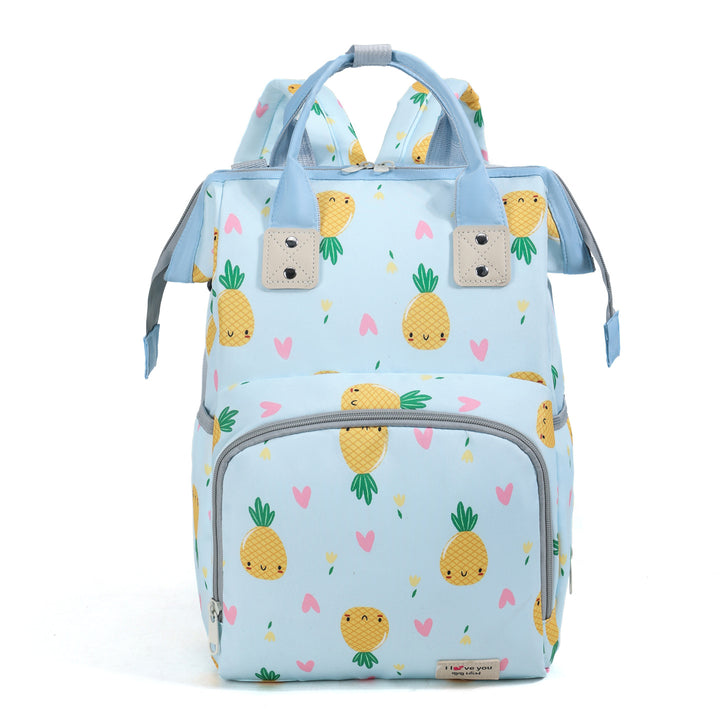 Playful Pineapple Print Diaper Backpack Kalsten
