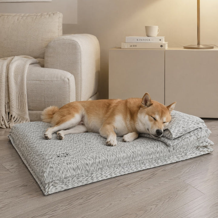 Plush Multi-Layered  Resting Mat   Dog Bed