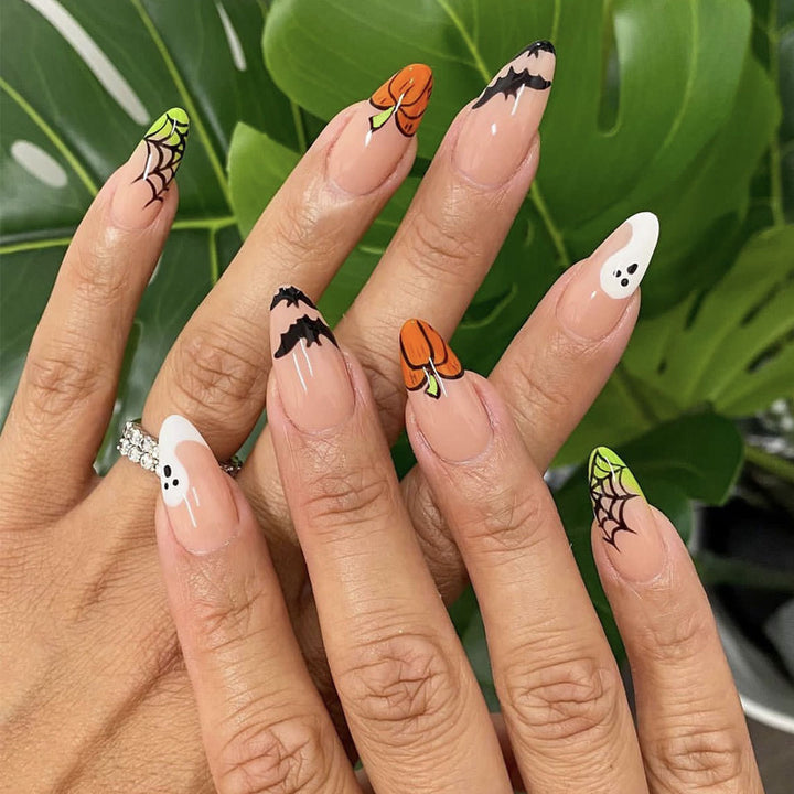Halloween Themed 3D Decorative Nail Art Extensions Kalsten