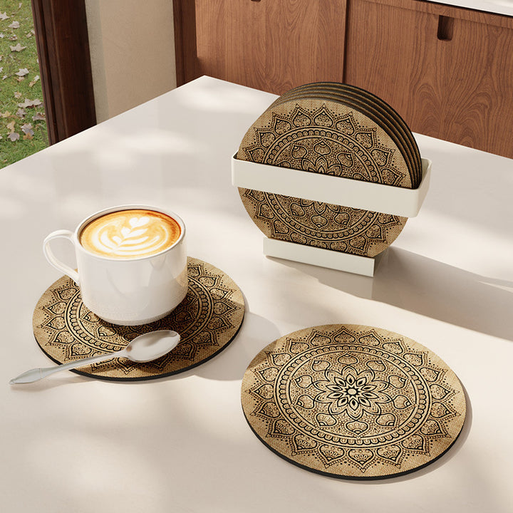 Decorative Cork Coasters