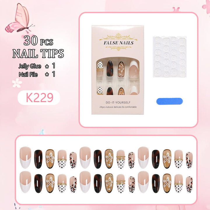 Exquisite nail art with elegant embellishments Kalsten