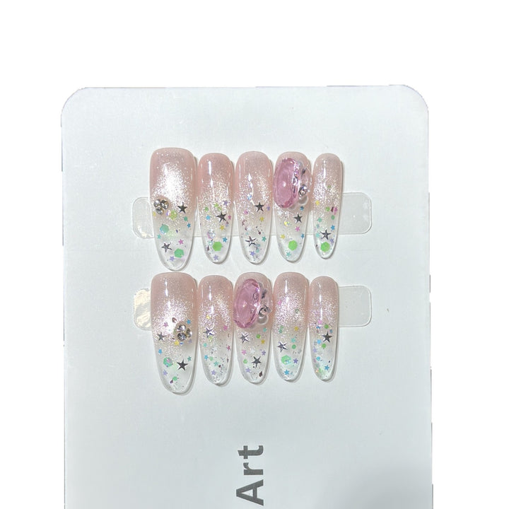 Decorative Press-On Nail Art Set Kalsten