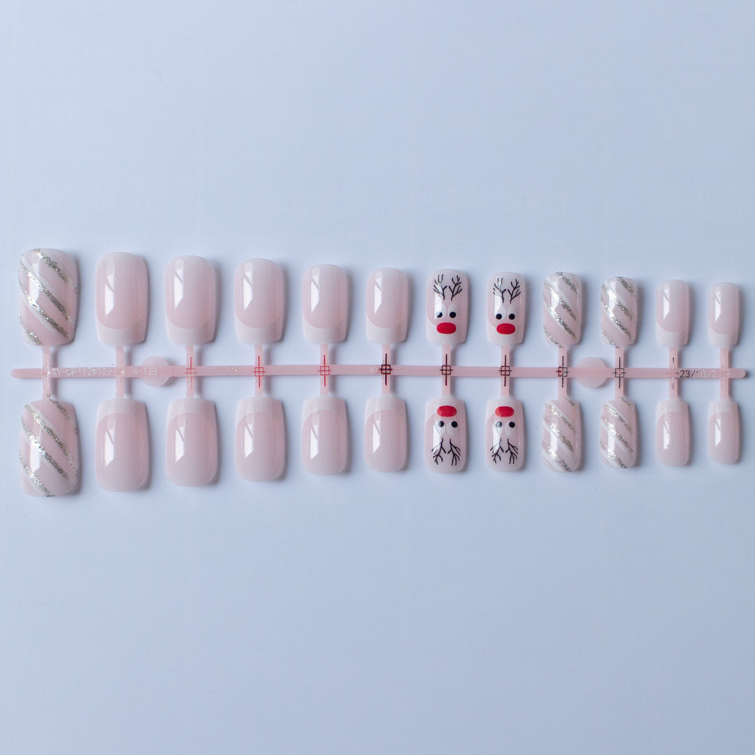 Premium Holiday-Themed Nail Art Set