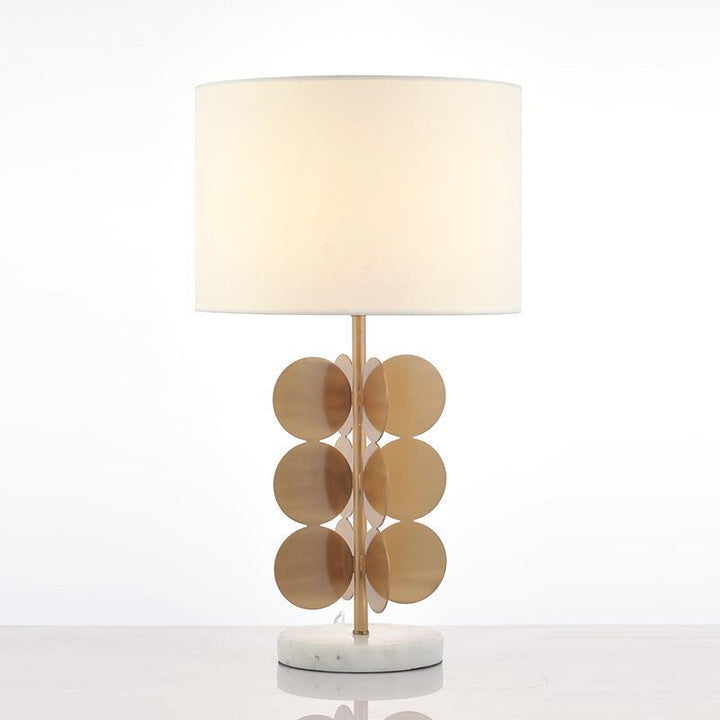 Artistic Table Lamp with Modern Geometric Design