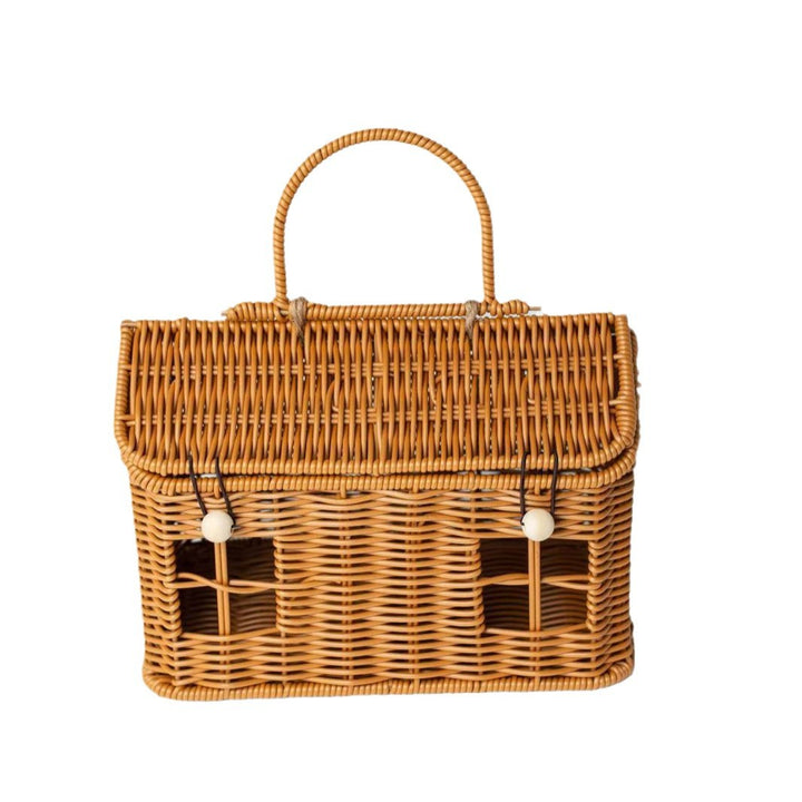 Handcrafted Wicker Picnic Basket Kalsten