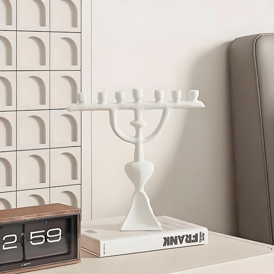 Modern Artistic Candle Holder Sculpture