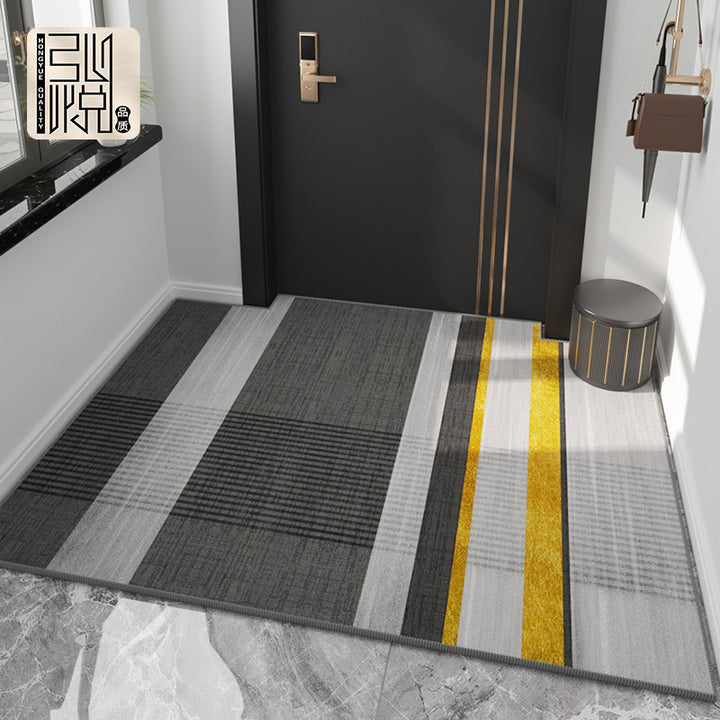 Stylish Geometric Entrance Mat for Home Entryway