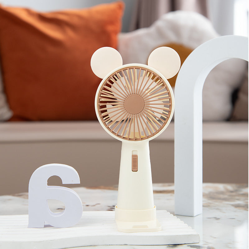 Ladies Portable Hand Fan with Original Antler Design Kalsten