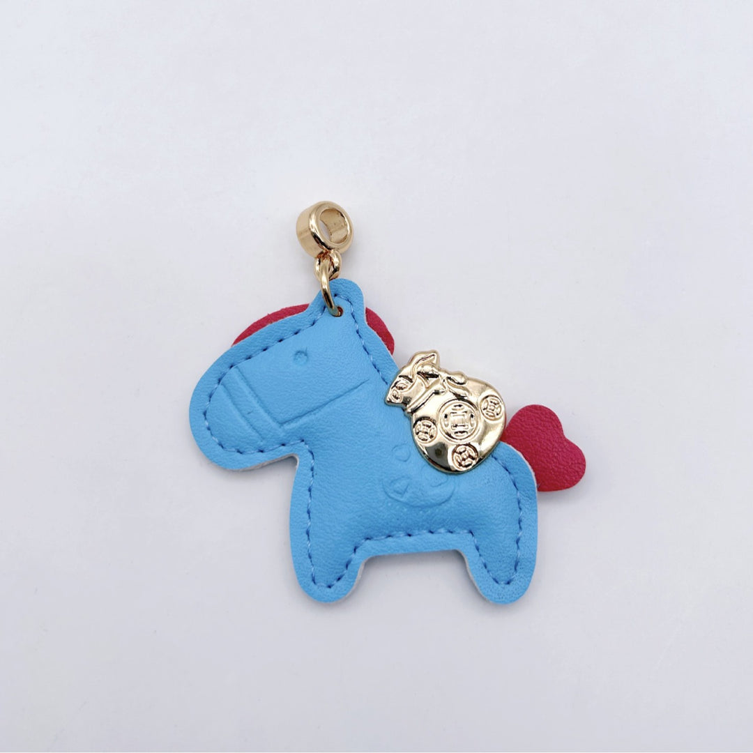 Animal-Shaped Leather Keychain Kalsten