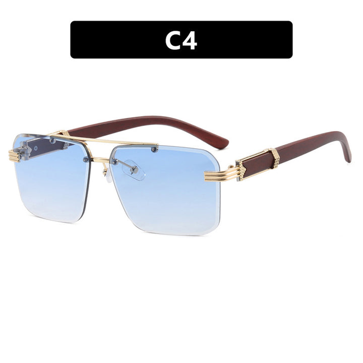Women's geometric oversized sunglasses with trendy design and luxurious accents Kalsten