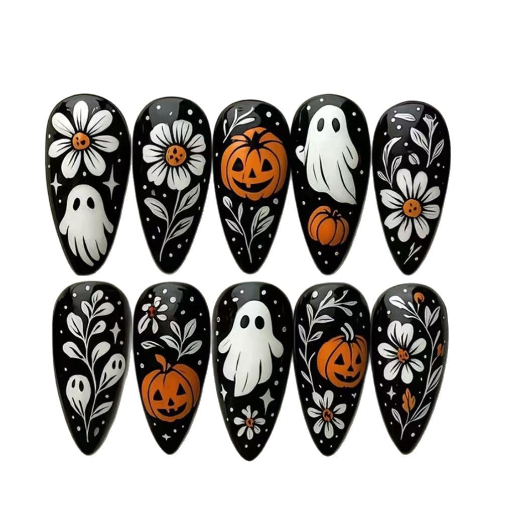 Artificial nails in Halloween design Kalsten