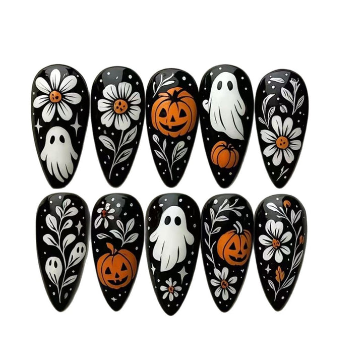 Artificial nails in Halloween design Kalsten