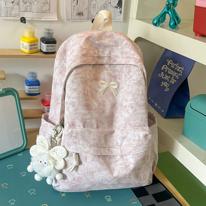 Playful Embroidered Backpack Kalsten