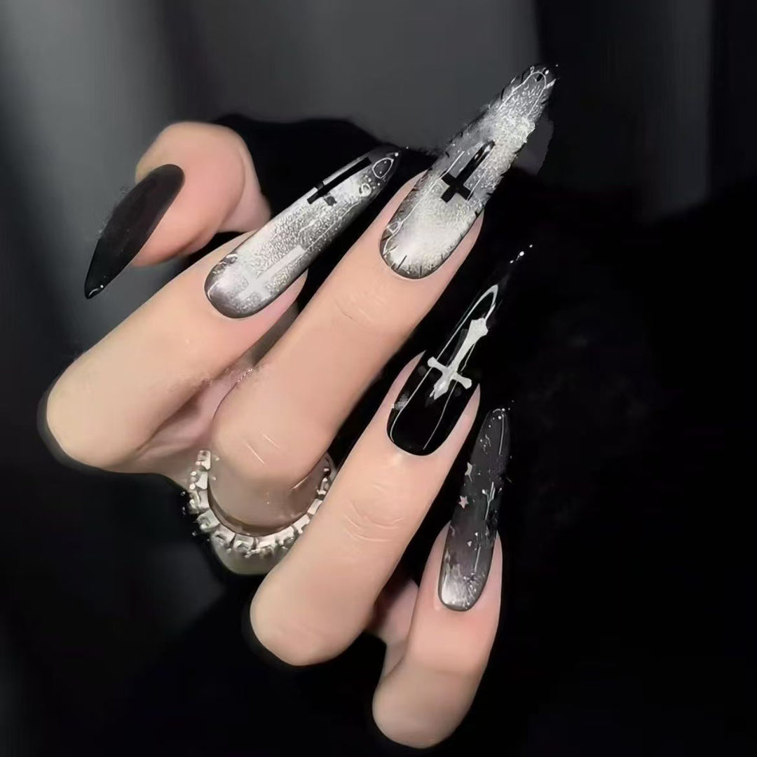 Glossy Acrylic Nail Extensions Kalsten