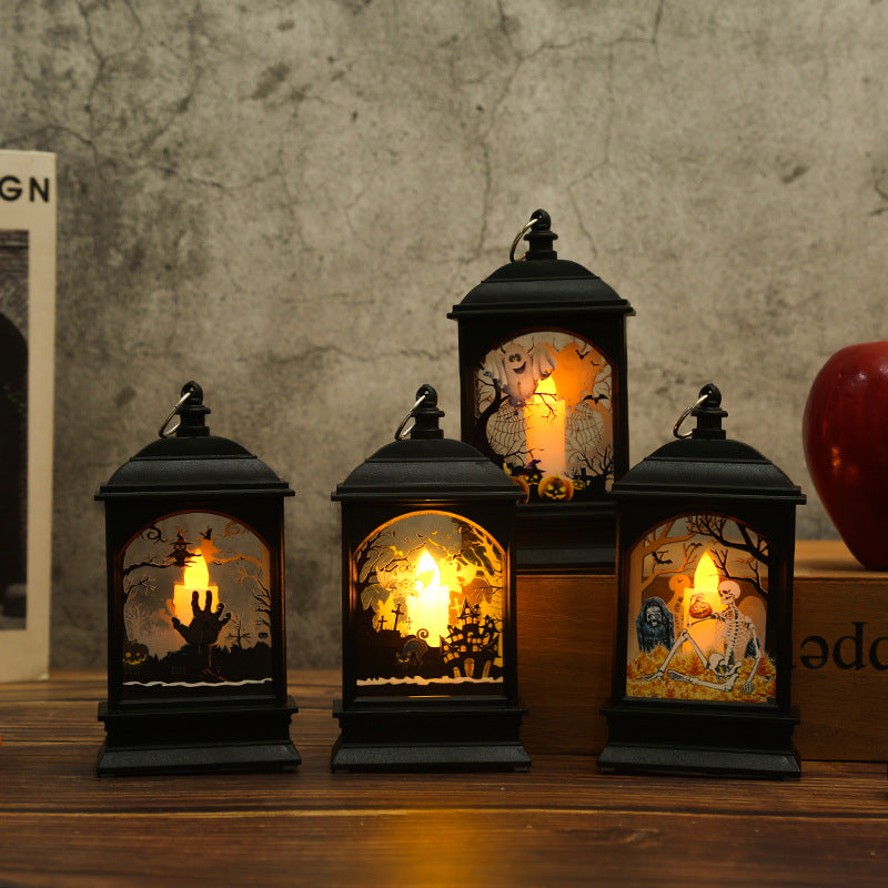 Nostalgic Lantern with Halloween Motif Kalsten