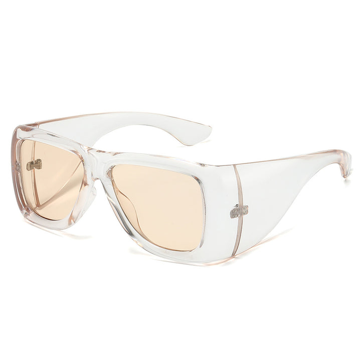 Oversized Fashion-Driven Shield Sunglasses Kalsten