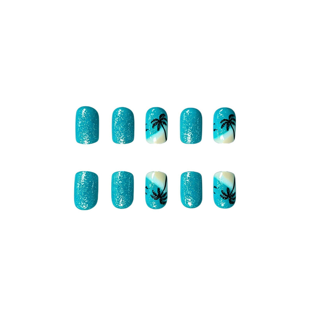 Caribbean-Inspired Nail Art Kalsten
