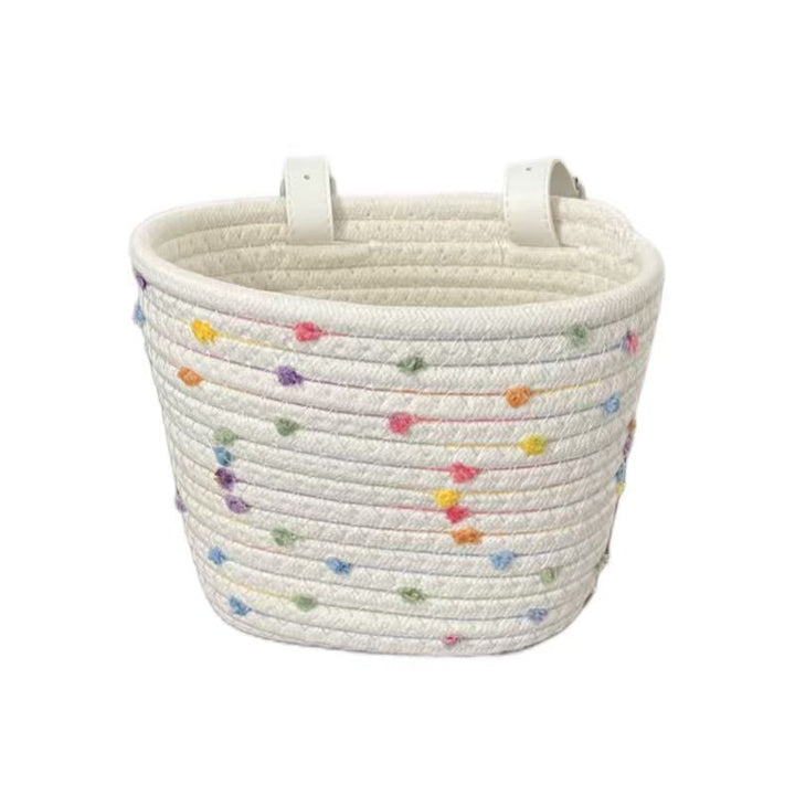 Decorative Woven Storage Tote Kalsten