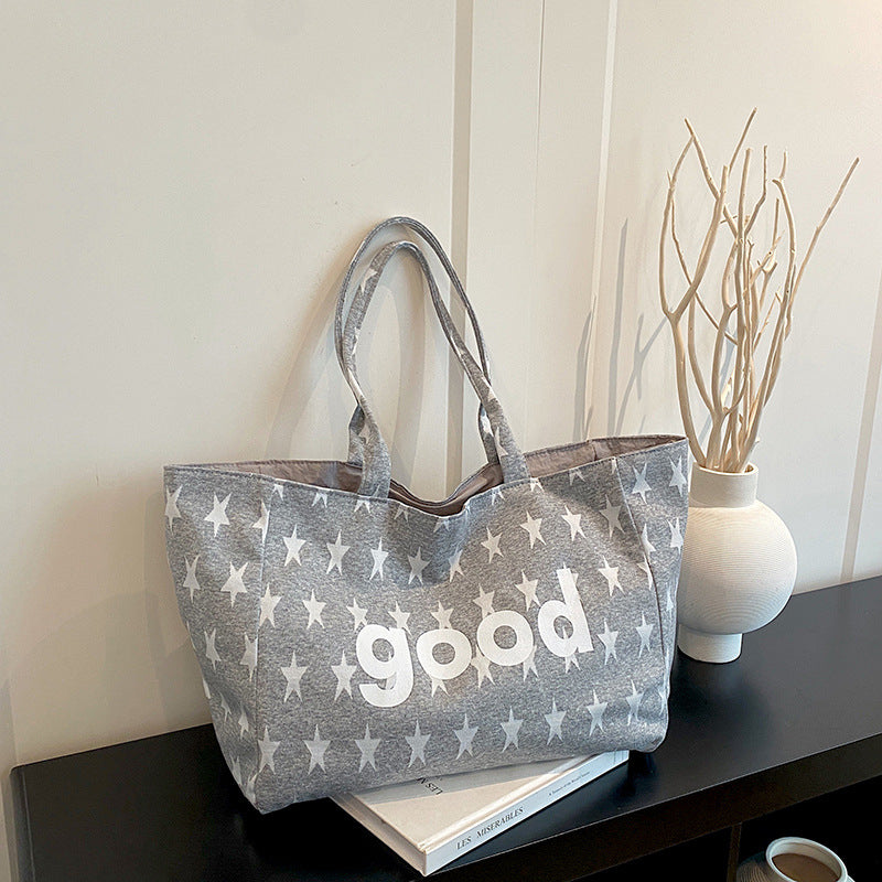 WoCasual Graphic Print Tote Bag Kalsten