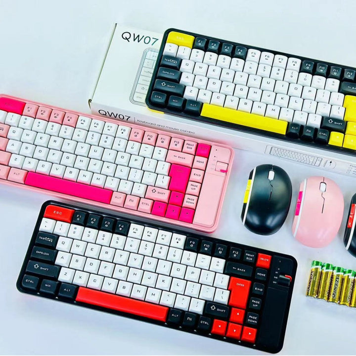 Wireless Compact Gaming Keyboard and Mouse Set Kalsten