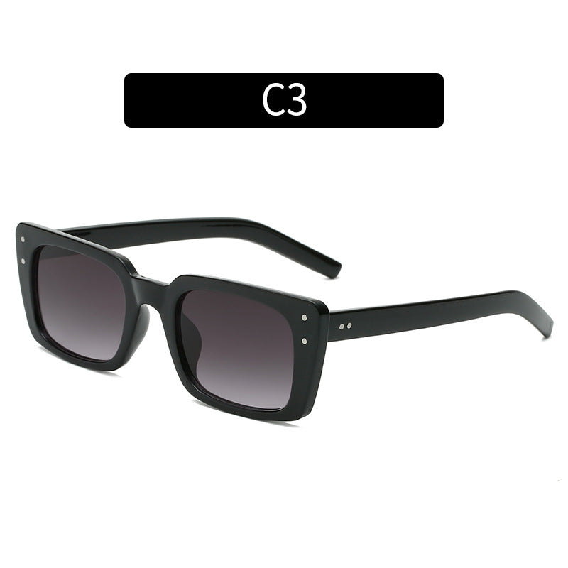 Fashionable Retro Square Sunglasses