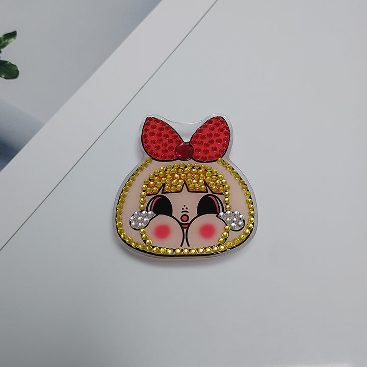 Decorative Rhinestone Character Brooch Kalsten