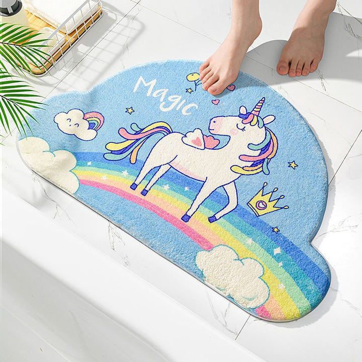 Cute Cartoon Duck Bath Mat