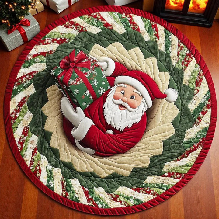 Decorative Christmas-Themed Area Rug