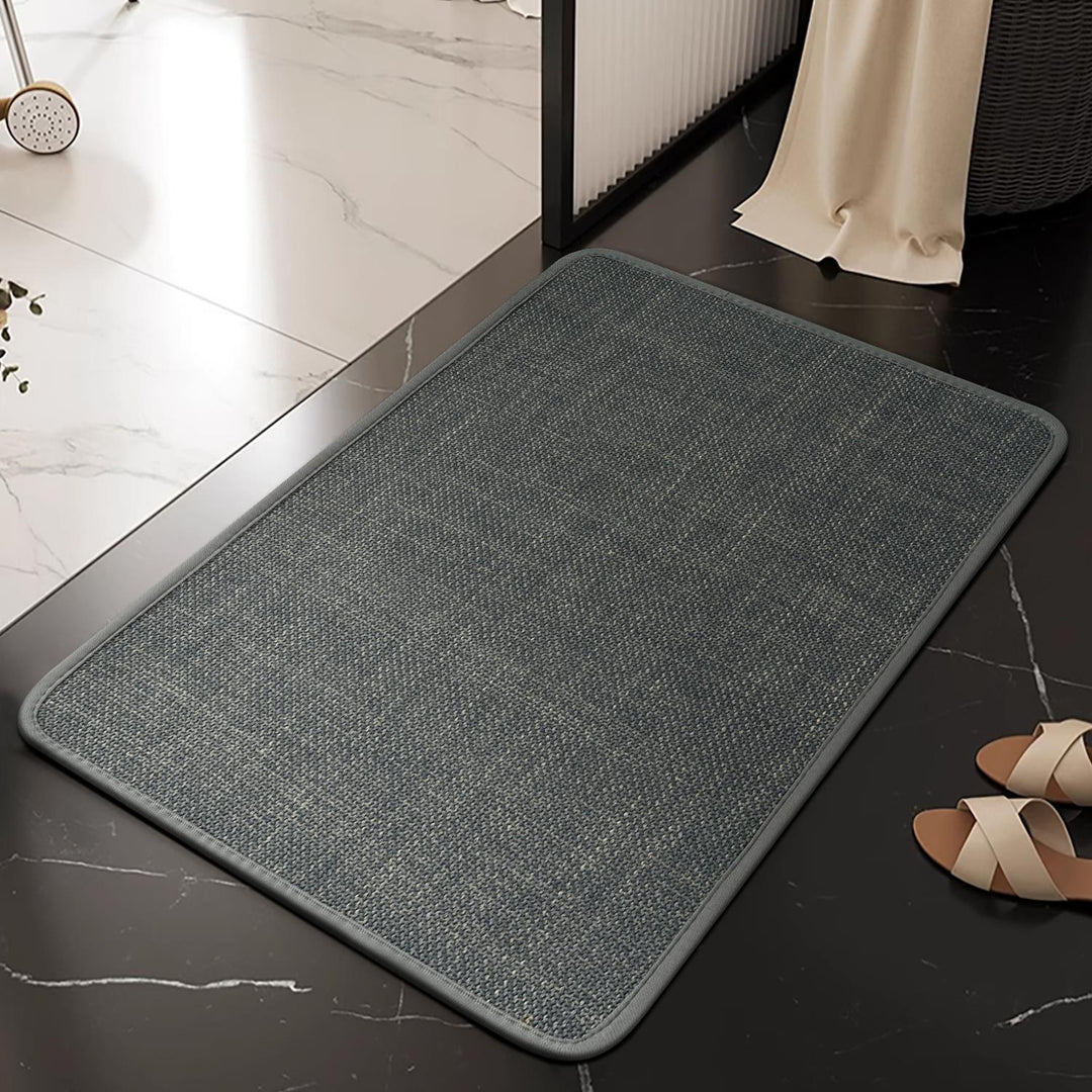 Elegant Textured Kitchen Mat Kalsten