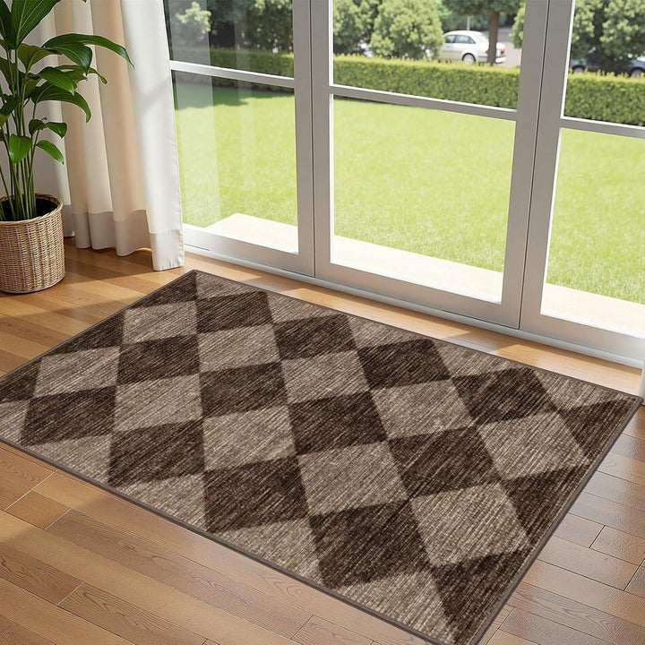Decorative Floral Pattern Area Rug