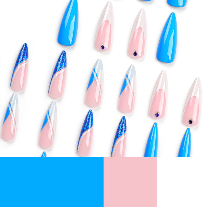 Creative Nail Art with Glamorous Design Details Kalsten